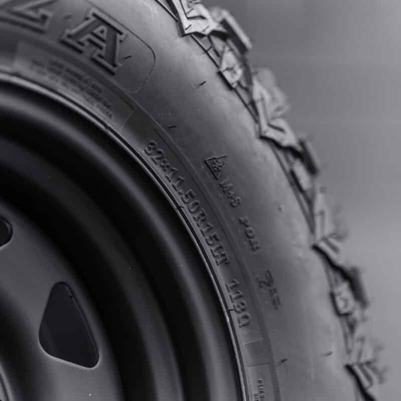 32x11.5 R15LT Mud Tyres + 15" Steelies Combo - Image 4