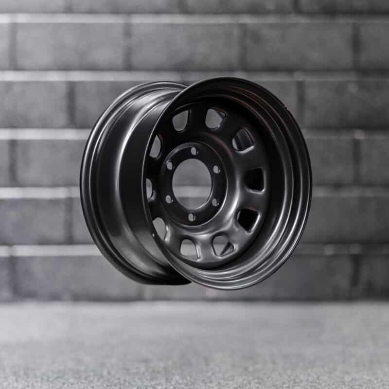 17" D-Window Spoke Steel Wheels [Full Set]