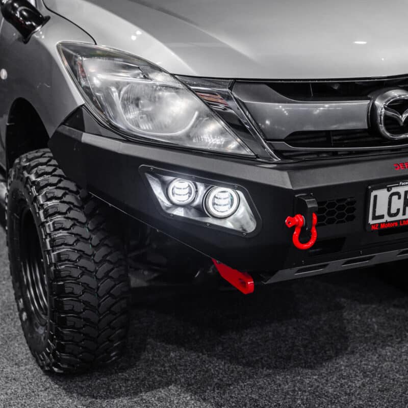 DEFENDER Off-Road Loopless Bull-Bar to suit Mazda BT-50 2012 - 2020 - Image 9