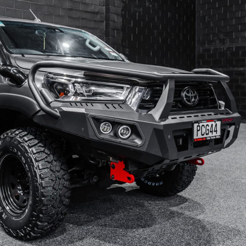 DEFENDER Off-Road Triple Loop Bull-Bar to suit Toyota Hilux 2022 - Present - Image 2