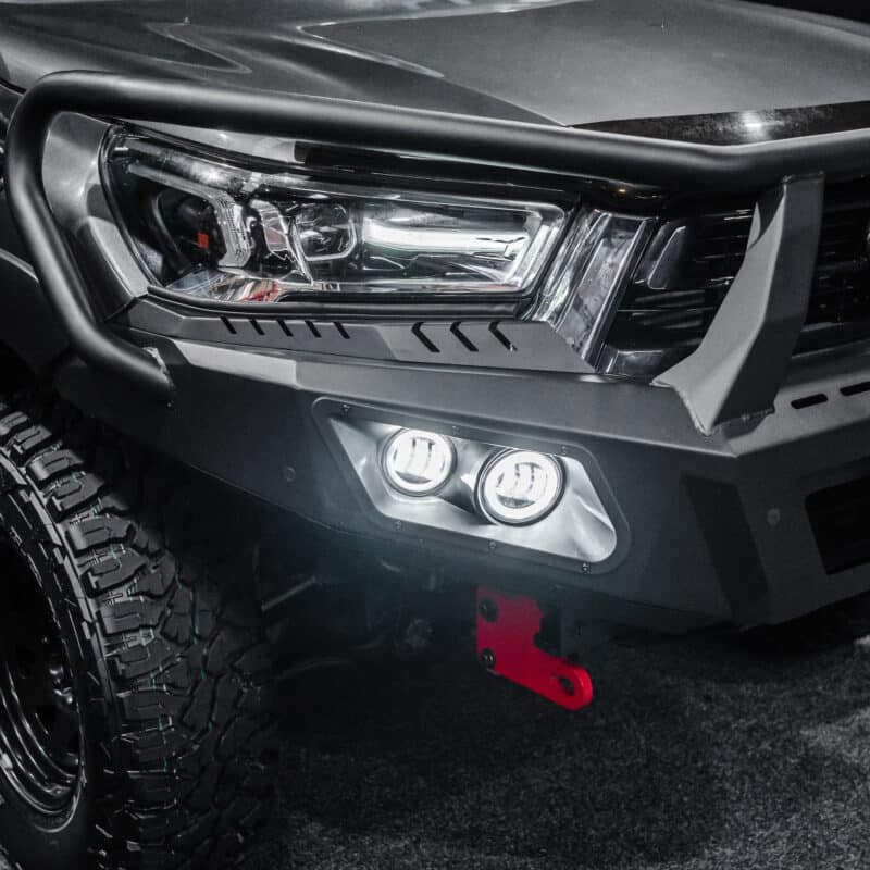 DEFENDER Off-Road Triple Loop Bull-Bar to suit Toyota Hilux 2022 - Present - Image 7