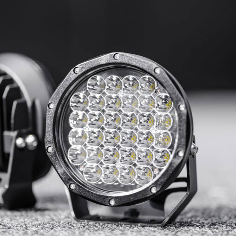 Powertech 7 Inch Solid LED Driving Light - 6000 Lumen - Image 2